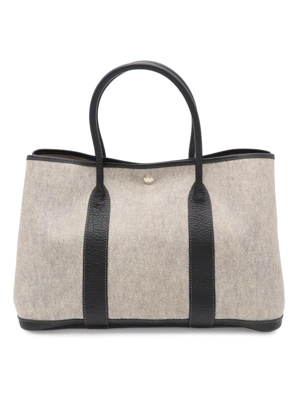 Hermes Garden Party Tote Toile And #350747H23B